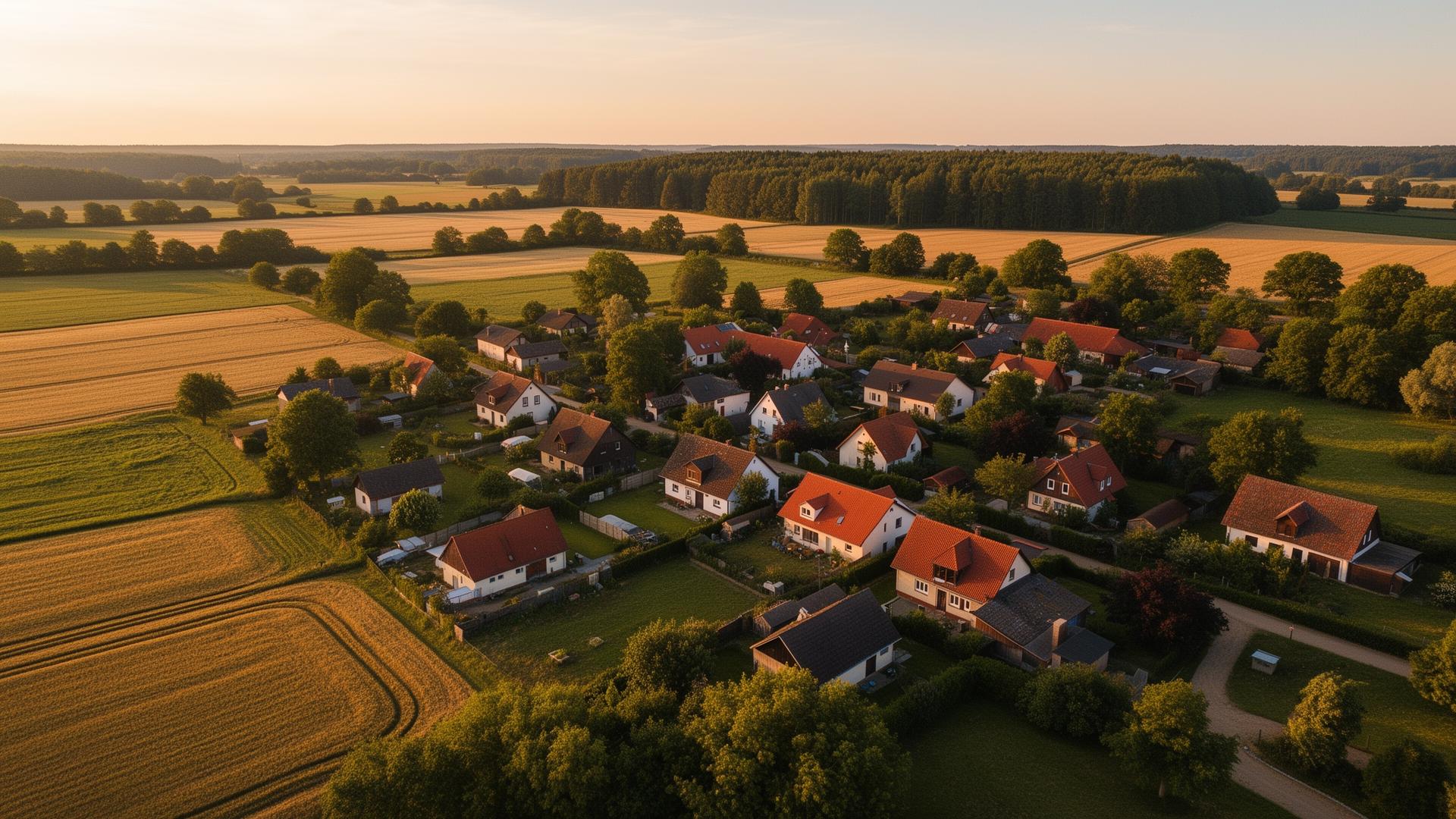 Luftbild Niendorf in Papendorf